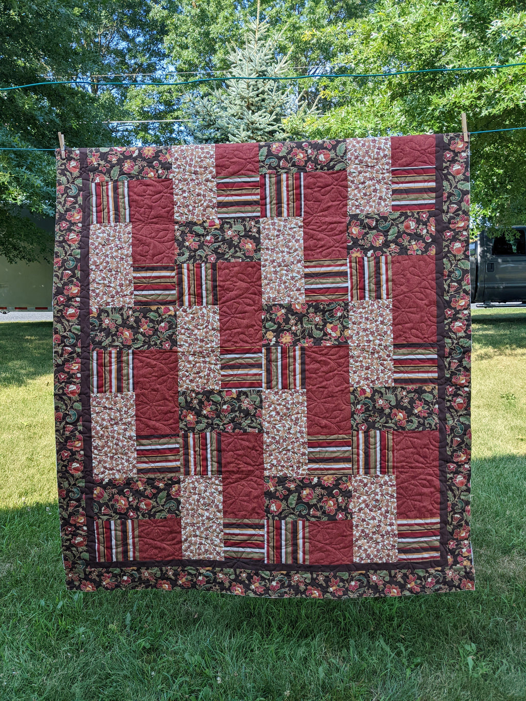 Floral 1 Straight Border