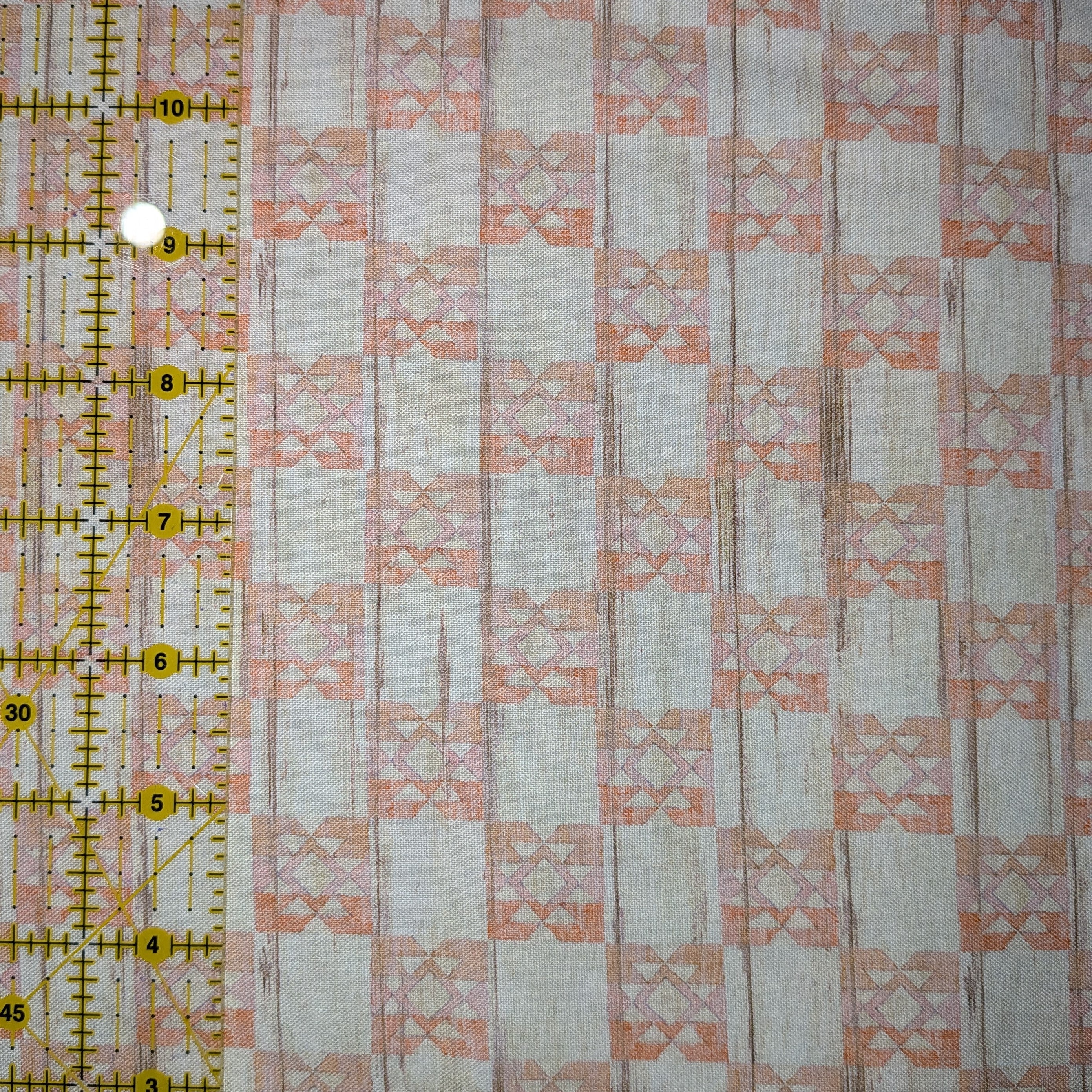 Springs Creative ~ Highland Ranch ~ NAVAJO GEO ~ (Licensed Print) ~ Dusty Rose ~ Sold by the 1/2 Yard