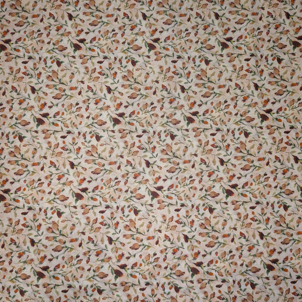 Springs Creative ~ Hydrangea ~ FLOWER BUDS ~ (Licensed Print) ~ Pink ~ Sold by the 1/2 Yard