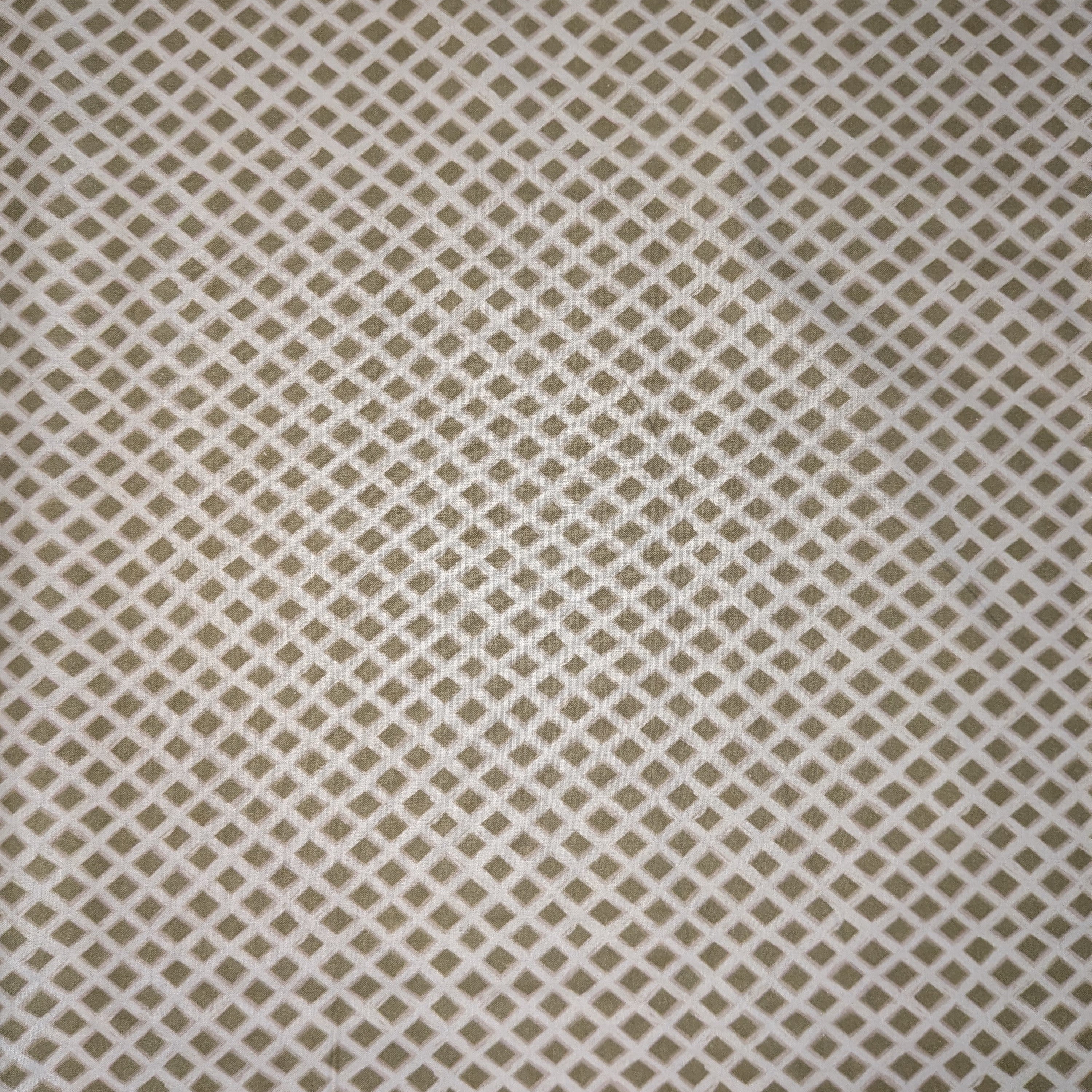 Springs Creative ~ Hydrangea ~ LATTICE ~ (Licensed Print) ~ Green ~ Sold by the 1/2 Yard