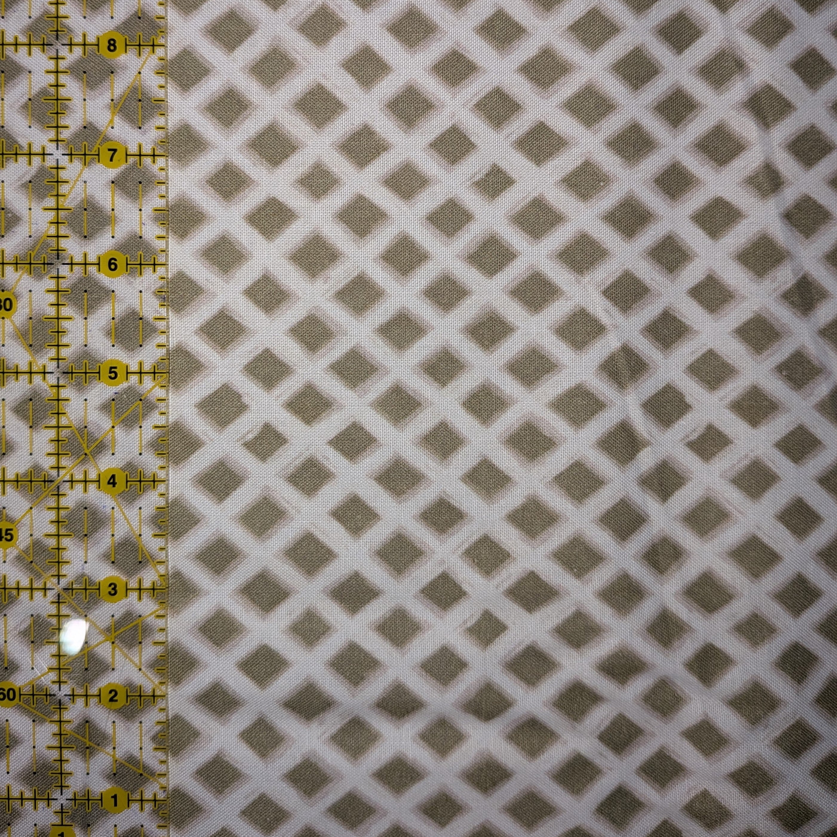 Springs Creative ~ Hydrangea ~ LATTICE ~ (Licensed Print) ~ Green ~ Sold by the 1/2 Yard