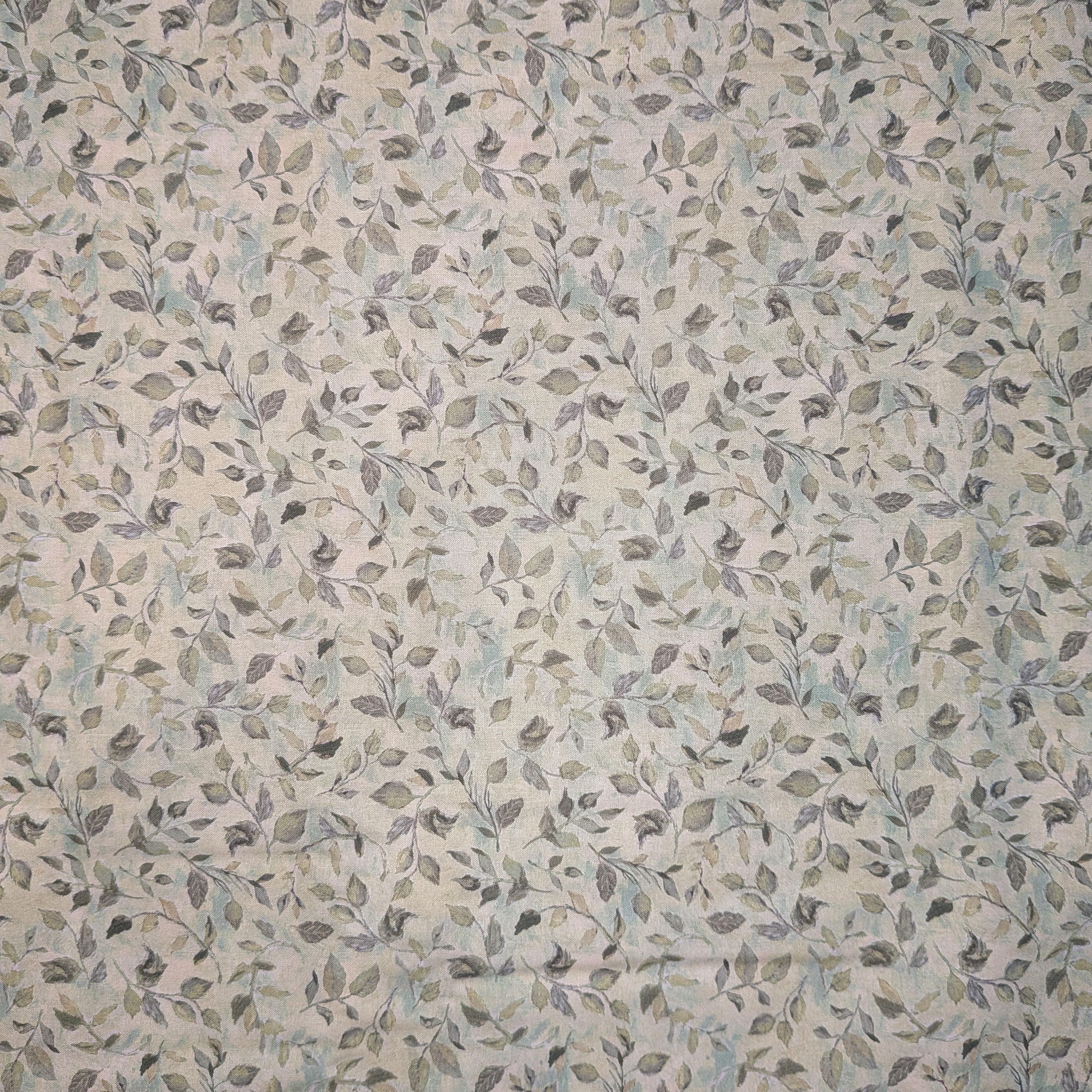 Springs Creative ~ Hydrangea ~ LEAVES ~ (Licensed Print) ~ Green ~ Sold by the 1/2 Yard