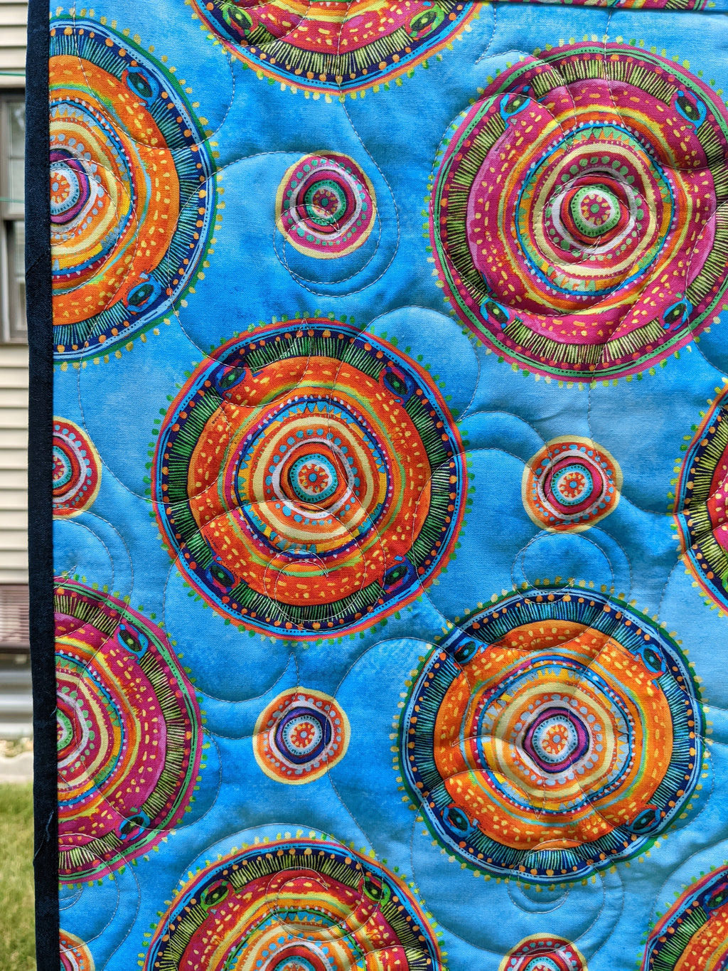 NEW ~ Songbird Serenade Wall-hanging with Rod Placket ~ P&B Textiles ~ Machine Quilted ~ Finished