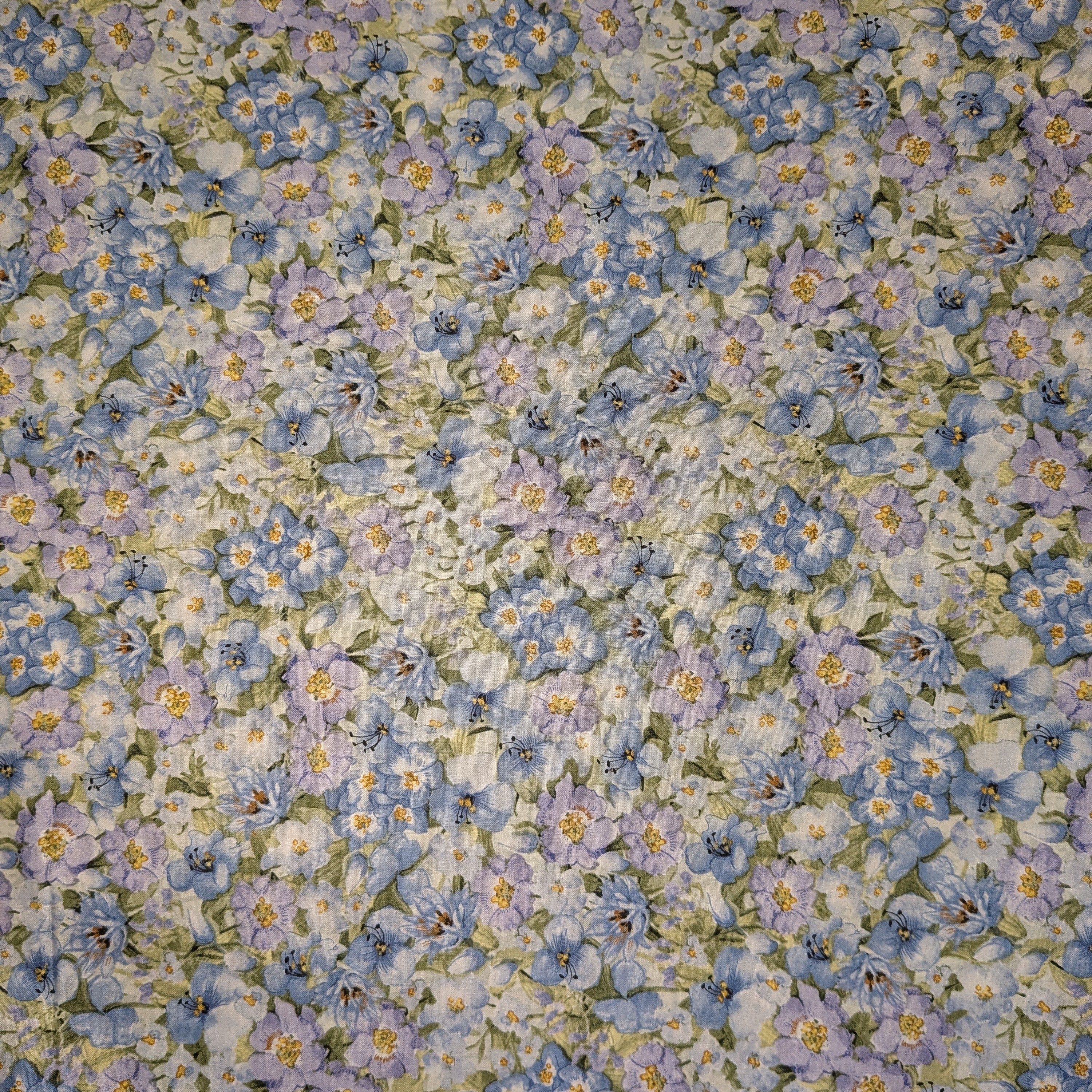 Springs Creative ~ Sweet As Can Bee ~ PACKED FLORAL ~ (Licensed Print) ~ Multi ~ Sold by the 1/2 Yard