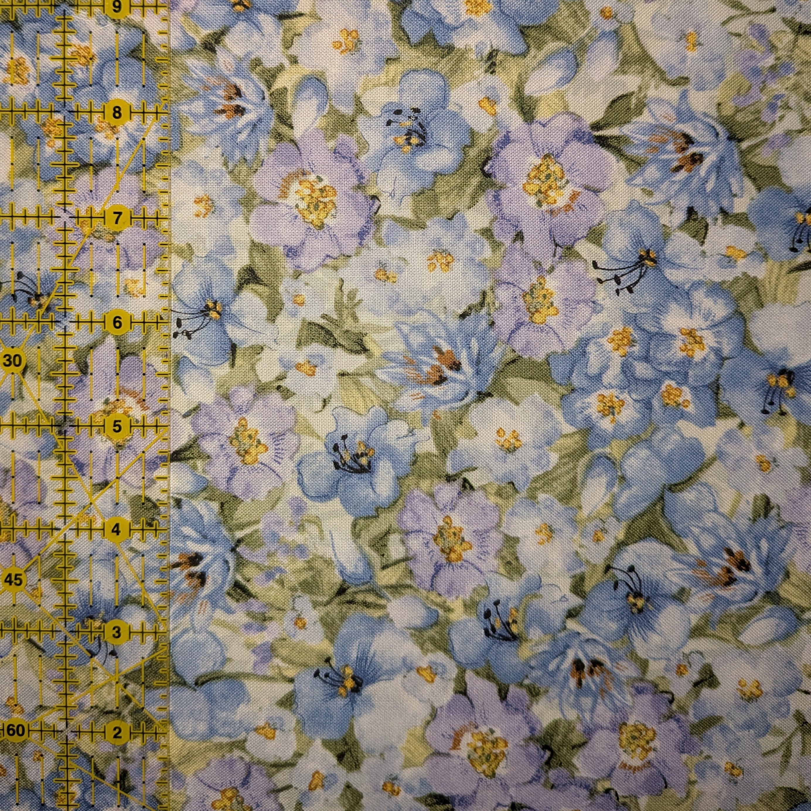 Springs Creative ~ Sweet As Can Bee ~ PACKED FLORAL ~ (Licensed Print) ~ Multi ~ Sold by the 1/2 Yard