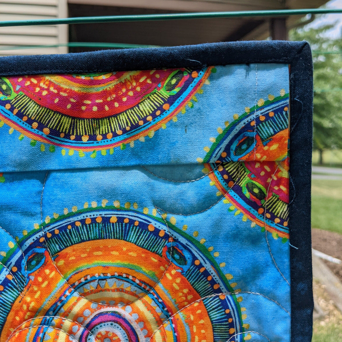 NEW ~ Songbird Serenade Wall-hanging with Rod Placket ~ P&B Textiles ~ Machine Quilted ~ Finished