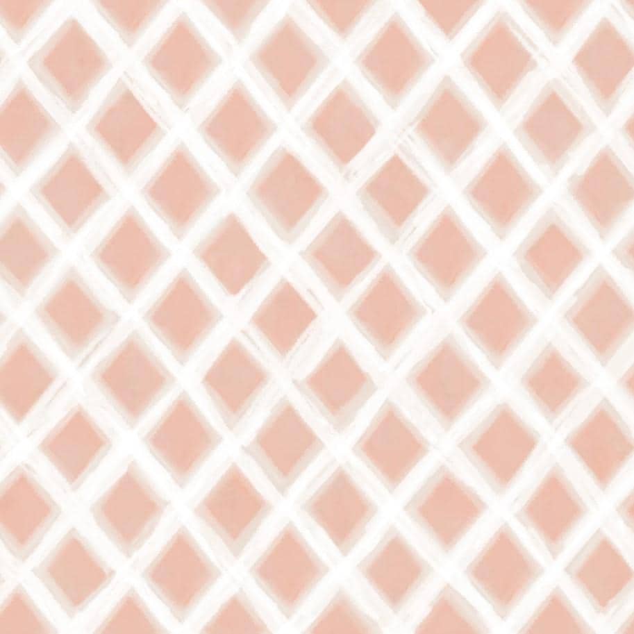 Springs Creative ~ Hydrangea ~ LATTICE ~ (Licensed Print) ~ Rose ~ Sold by the 1/2 Yard