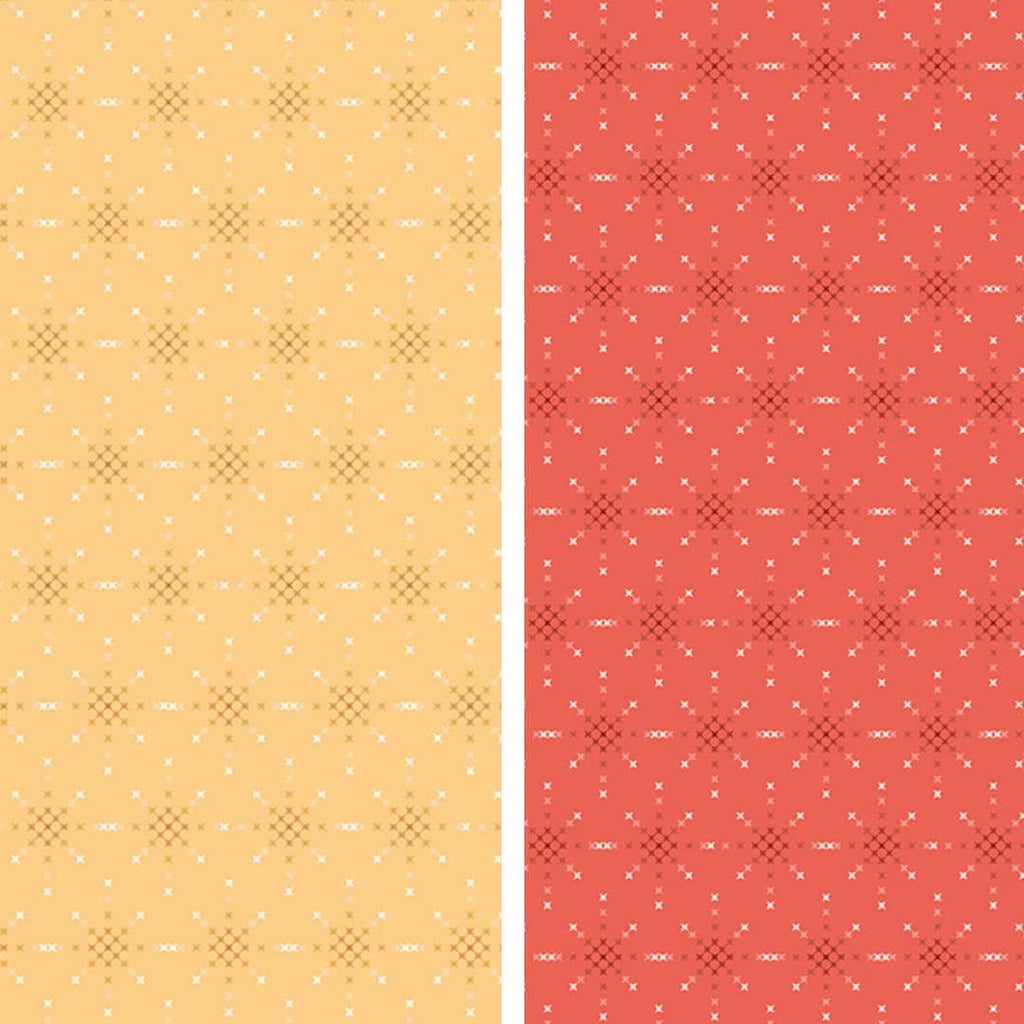 Riley Blake Designs ~ Thimbelina & The Sewing Fairies ~ STITCHING DUST ~ Honey or Nectar ~ Cotton Quilting Fabric ~ Sold by the 1/2 Yard