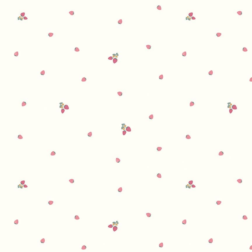 Riley Blake Designs ~ Hush Hush 5 ~ BITTY BERRIES ~ By Beverly McCullough ~ Cotton Quilting Fabric ~ Sold by the 1/2 Yard