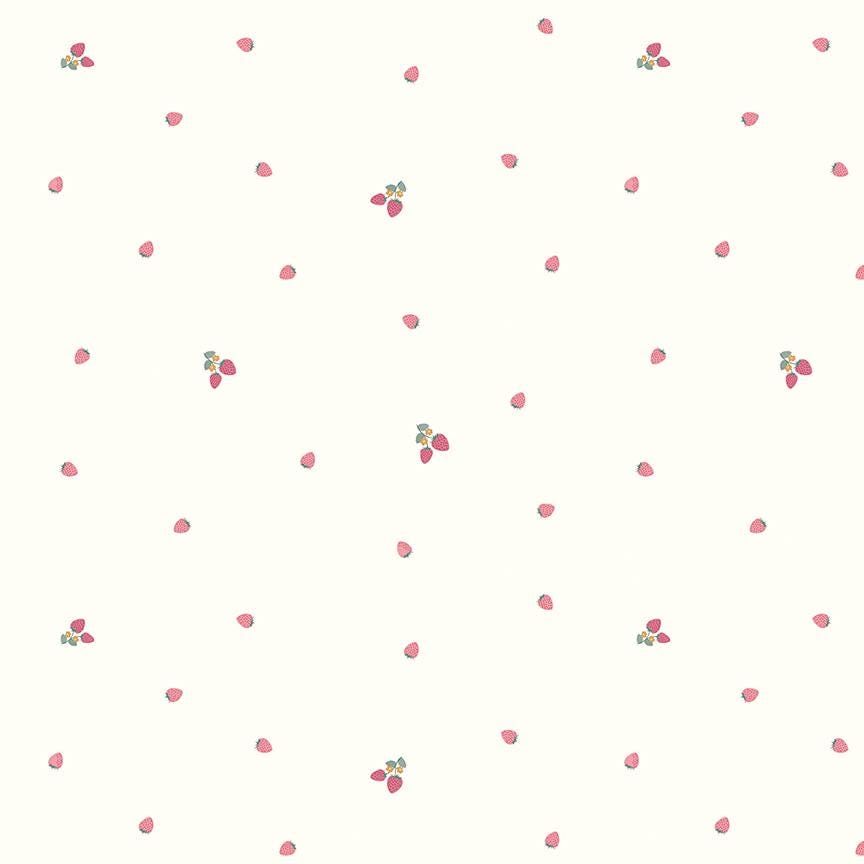 Riley Blake Designs ~ Hush Hush 5 ~ BITTY BERRIES ~ By Beverly McCullough ~ Cotton Quilting Fabric ~ Sold by the 1/2 Yard