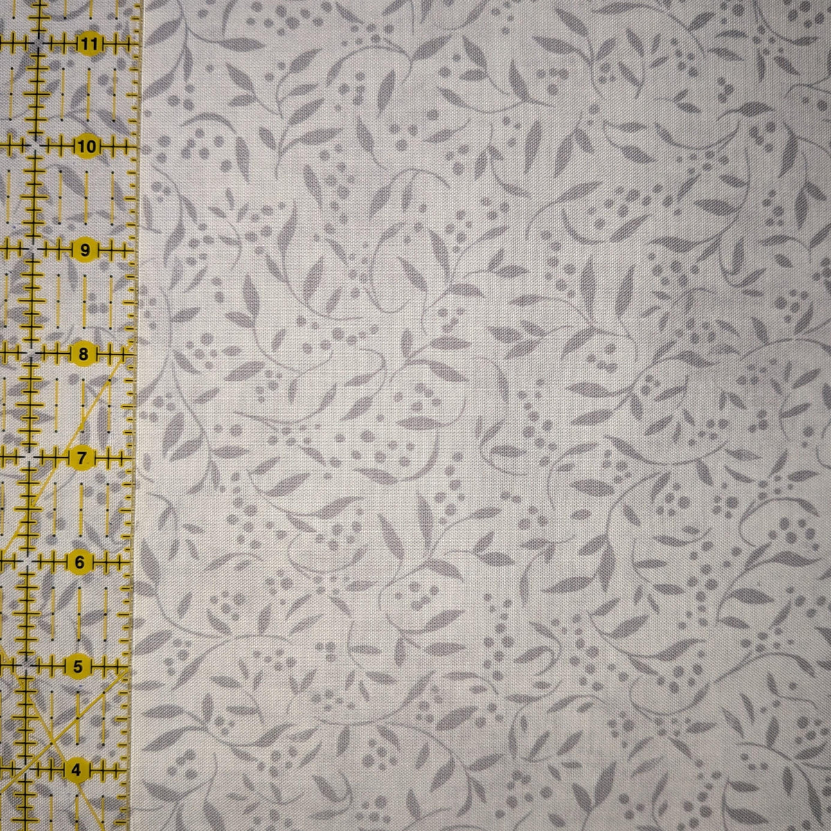 Wilmington Prints ~ Country Blue ~ TONAL LEAVES ~ Light Blue or Gray ~ Sold by the 1/2 Yard
